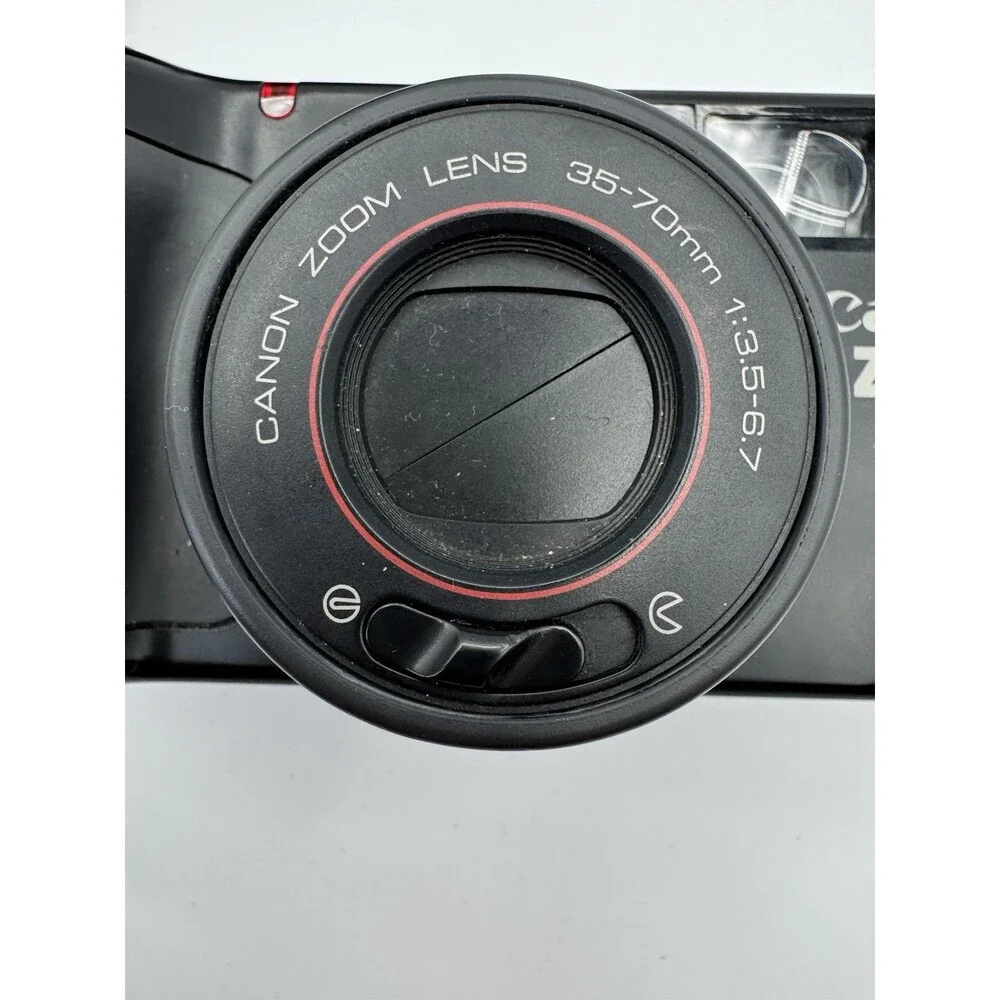 Canon Sure Shot Zoom XL 35-70mm 35mm Film Camera Tested w Case Battery Strap